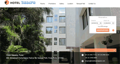 Desktop Screenshot of hotelbaserapune.com
