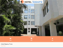 Tablet Screenshot of hotelbaserapune.com